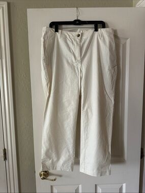 127 J. Jill Off-White Chino Pants